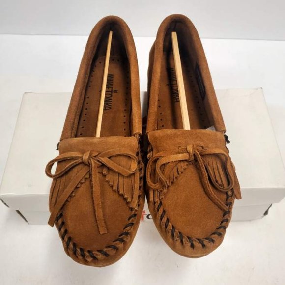 MINNETONKA Kilty Hardsole, Dusty Brown - Picture 1 of 3